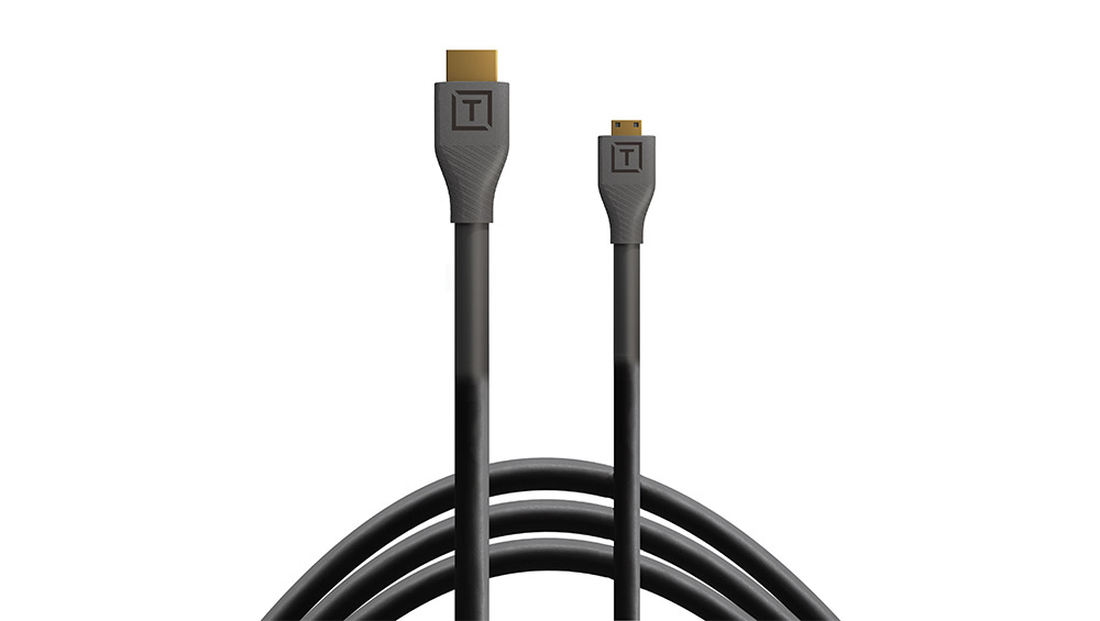 TetherPro HDMI Micro to HDMI 2.0 Black
